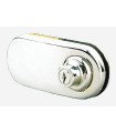 CERRADURA DOBLE PUERTA 6MM LLAVES IGUALES - 120X50MM