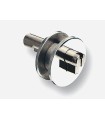 CERRADURA LÁPIZ LLAVES IGUALES VIDRIO 6MM - TALADRO Ø 16 MM