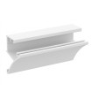 SOPORTE ESTANTE BARRA ALUMINIO