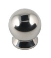 POMO INOX REDONDO Ø 25MM