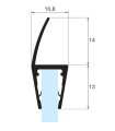 JUNTA 6/8MM ALETA LATERAL