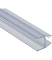 JUNTA"H" 10/12MM PARA 2 PUERTAS CORREDERAS EN LÍNEA