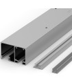 JUEGO DE PERFILES FRONT SIN "U" INFERIOR - LONGITUD: 6000MM