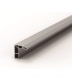 PERFIL SOPORTE PARED 17MM LITE GLASS +100