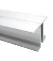 PERFIL DOBLE CLOS GLASS.80 - LONGITUD: 3000MM