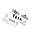 KIT CORREDERA VT90 PUERTA+FIJO