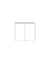 KIT PORTAVANT M50 PUERTA+FIJO 2,5M