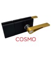 CERRADURA MAN. COSMO + CERRADERO VIDRIO MAGNET
