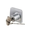 CERRADURA ABATIBLE PUERTA DOBLE LL.I. PARA PEGADO UVA 4/6MM