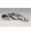 DISCO ACERO ENCOLADO UV Ø 75 X H-10MM X M10