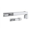 BARRA EXTENSIBLE  VIDRIO/PARED CUADRADA