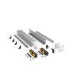 KIT SV-Q60 DOBLE RETENEDOR PLATA MATE 3M. -912/02