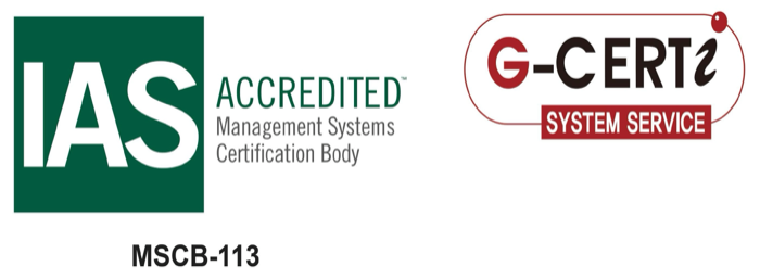 IAS Accredited MSCB-113 - G-CERTi System Service
